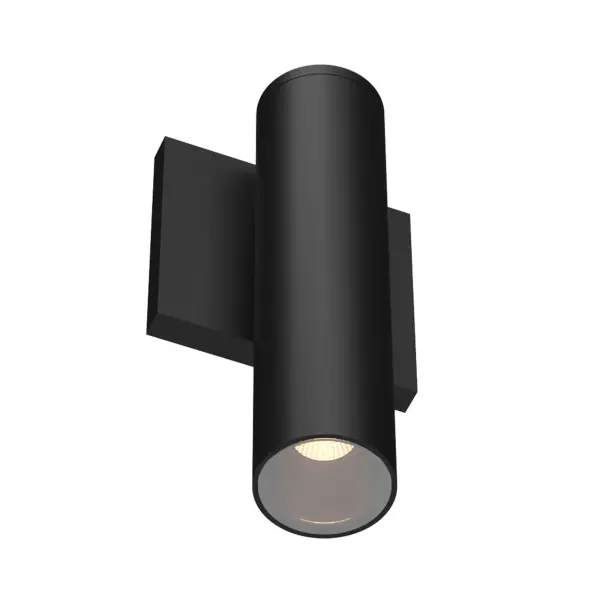 The Lorna wall sconce delivers minimalist design with professional-grade performance. Its clean cylinder form and up/down lighting create dramatic architectural effects while the exterior-rated construction ensures durability.