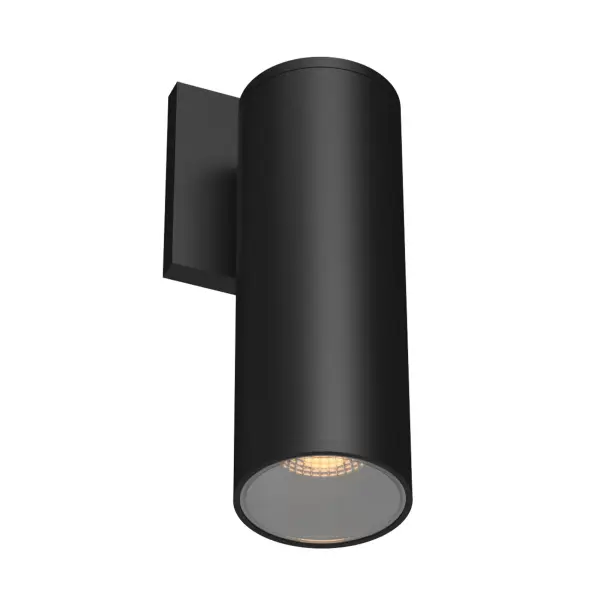 The Lorna exterior wall sconce combines minimalist design with architectural performance. Its clean 3-inch diameter cylinder profile delivers focused illumination with 0-10V dimming control, perfect for contemporary homes and commercial applications.