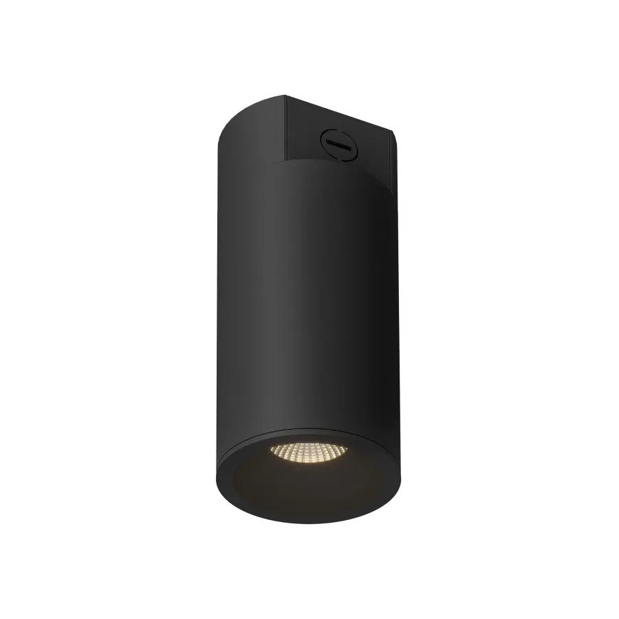 Lorna 10-Inch Concrete Cylinder Ceiling Mount - Image 1