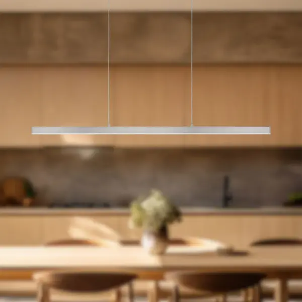 Vega 45-Inch Linear Pendant in Brushed Gold - Image 4