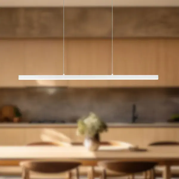 Vega 45-Inch Linear Pendant in Brushed Gold - Image 5
