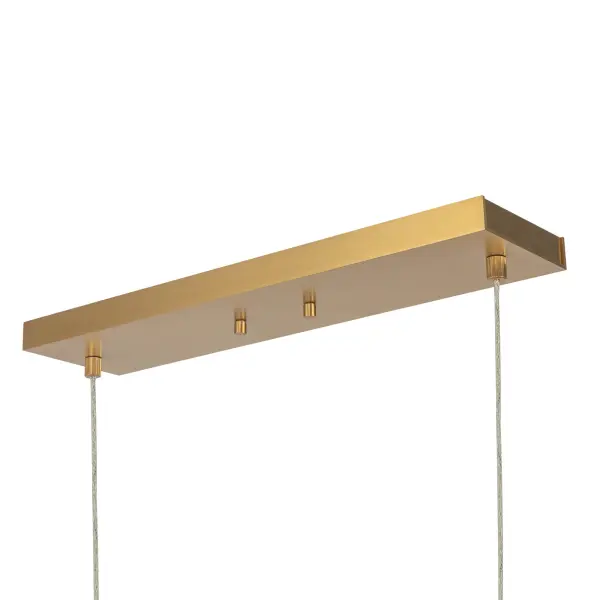 Vega 56-Inch Linear Pendant in Brushed Gold - Image 18