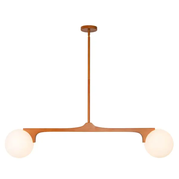 Briar 46-Inch Linear Pendant in Brushed Gold - Image 8