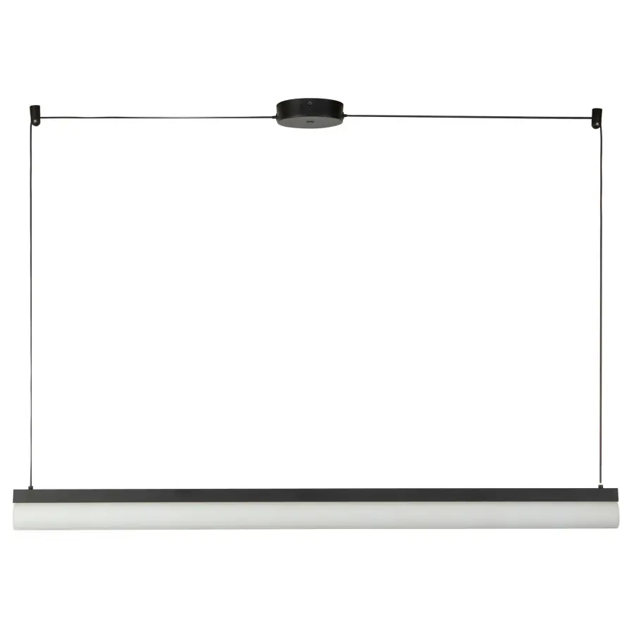 Nio 45-Inch Linear Pendant in Matte Black - Image 11
