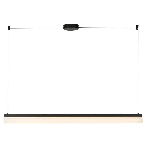 Nio 45-Inch Linear Pendant in Matte Black - Image 12