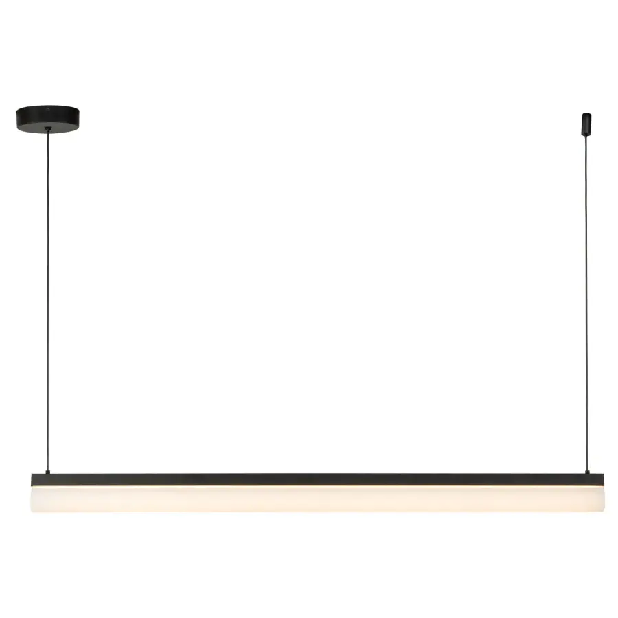 Nio 45-Inch Linear Pendant in Matte Black - Image 13