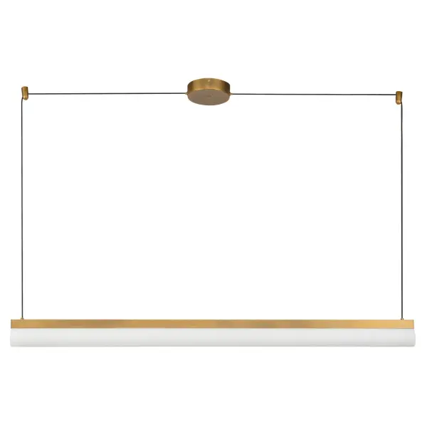 Nio 45-Inch Linear Pendant in Matte Black - Image 6