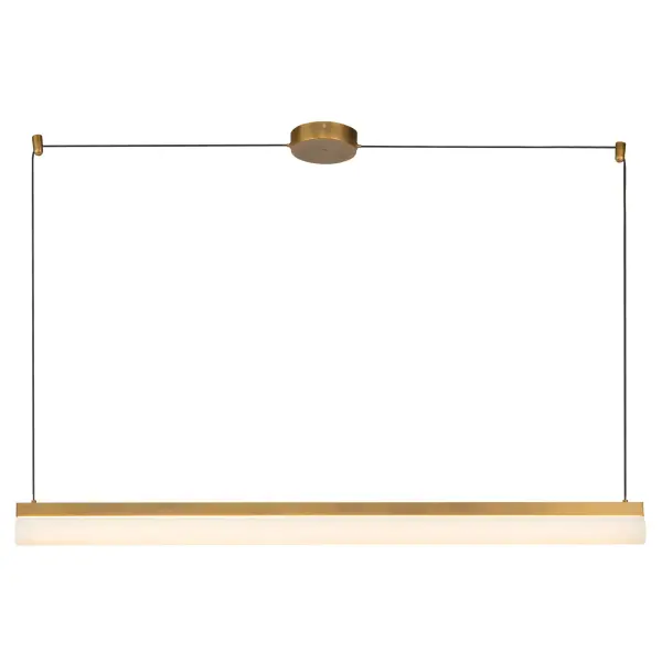 Nio 45-Inch Linear Pendant in Matte Black - Image 7