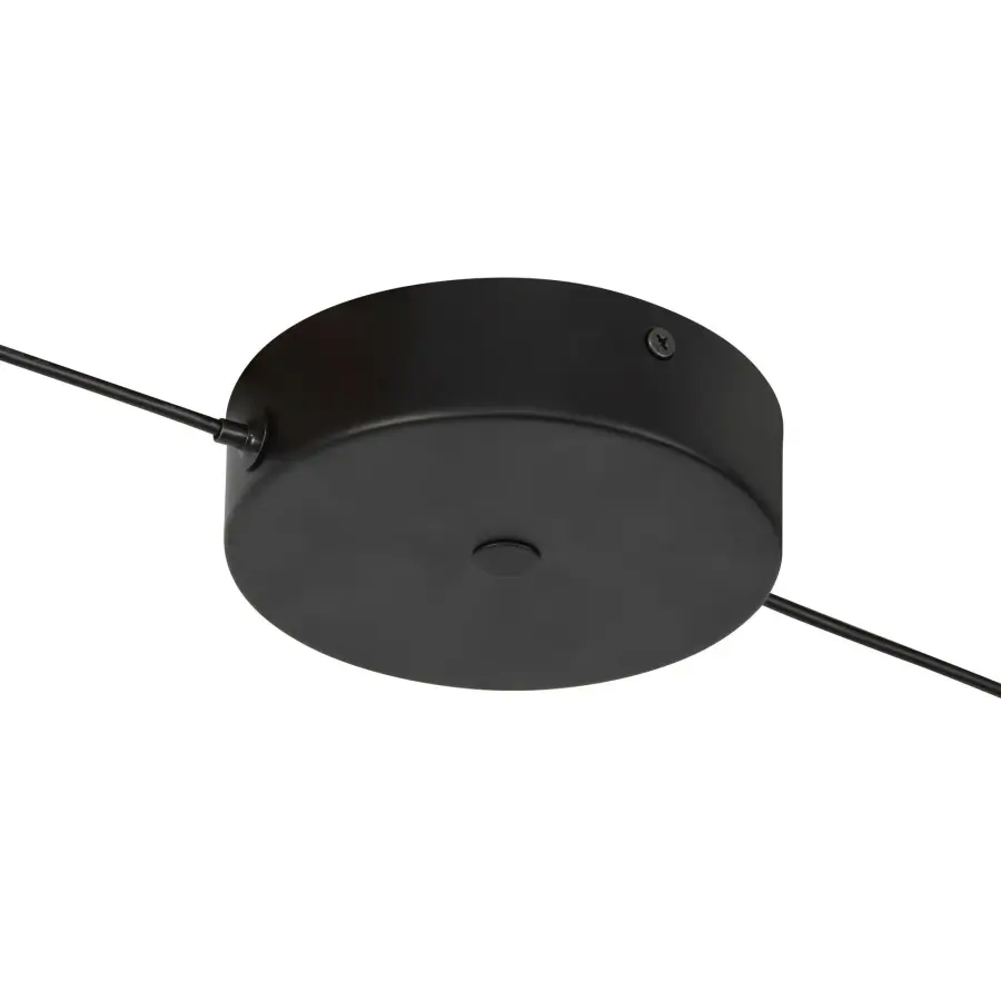 Nio 45-Inch Linear Pendant in Matte Black - Image 9