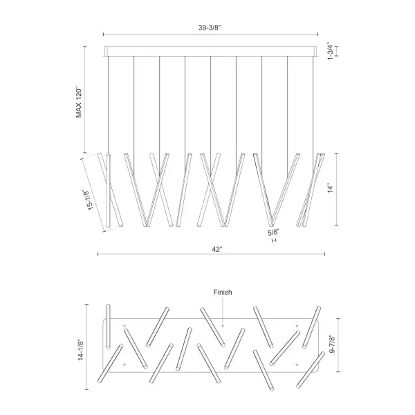 The Linear Pendants by Kalco - Image 12