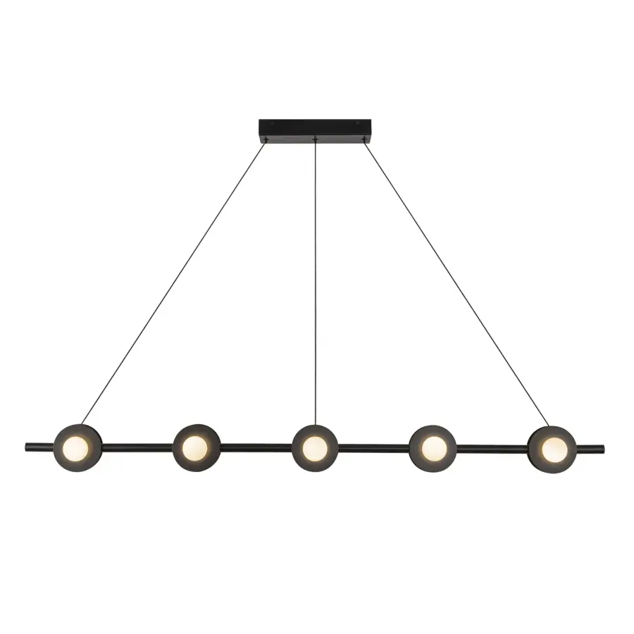 Elixir 48-Inch Linear Pendant in Matte Black - Image 14