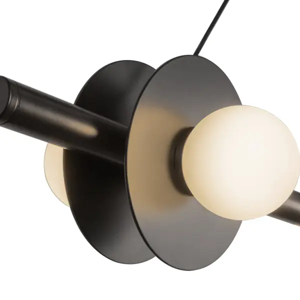 Elixir 48-Inch Linear Pendant in Matte Black - Image 15