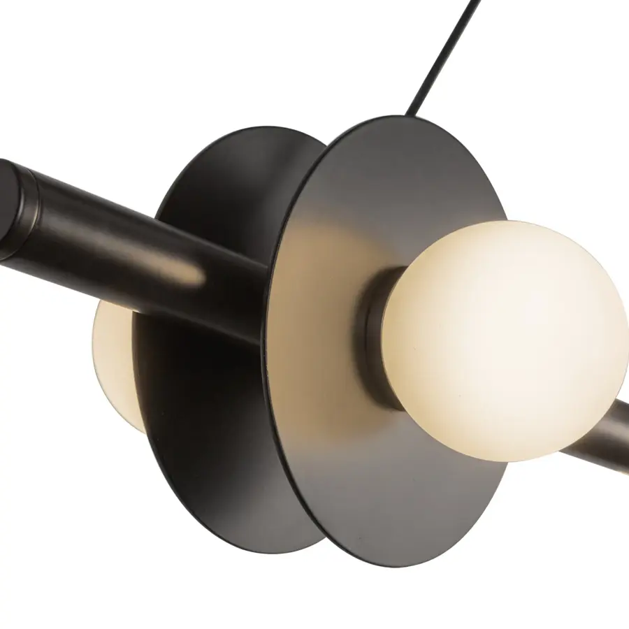 Elixir 48-Inch Linear Pendant in Matte Black - Image 15