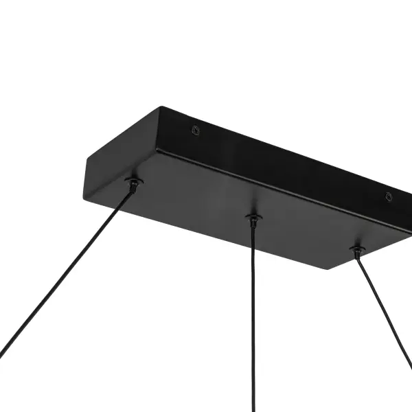 Elixir 48-Inch Linear Pendant in Matte Black - Image 16