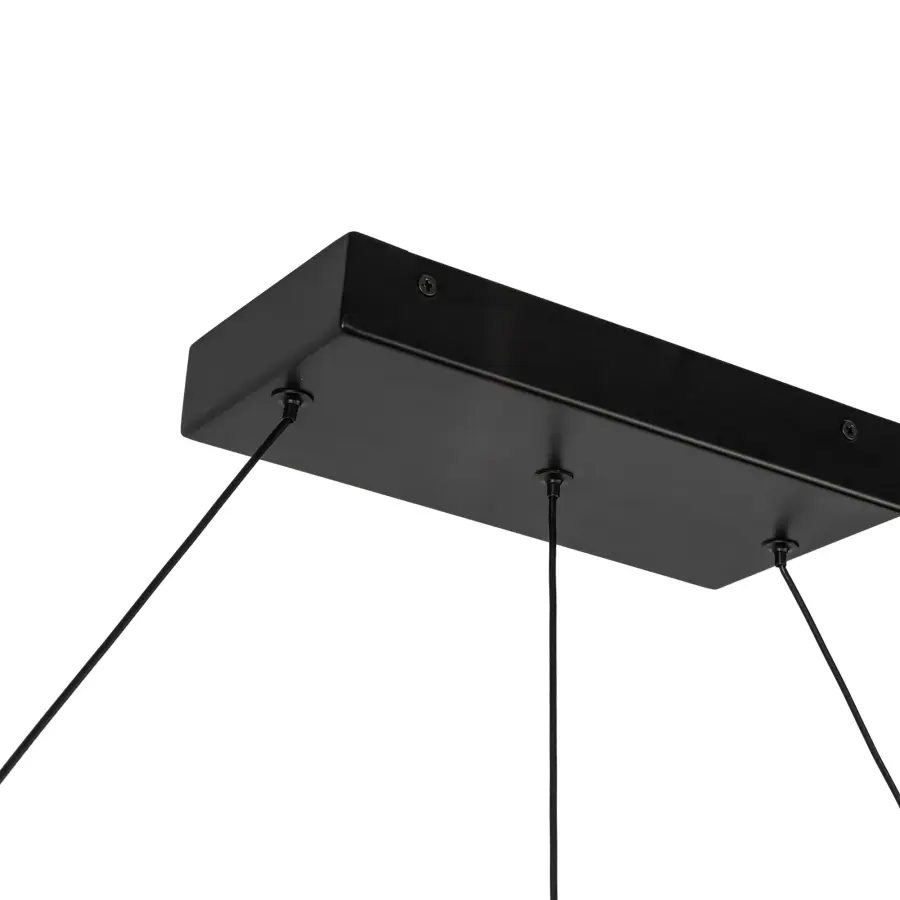 Elixir 48-Inch Linear Pendant in Matte Black - Image 16