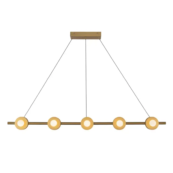 Elixir 48-Inch Linear Pendant in Matte Black - Image 6