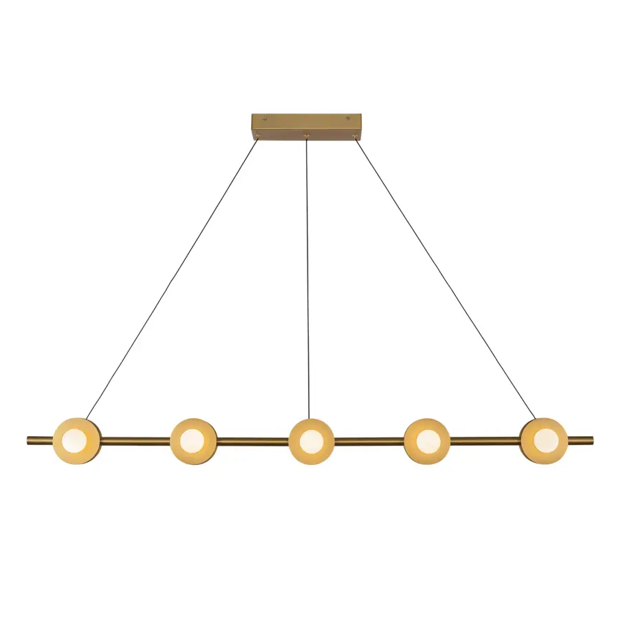 Elixir 48-Inch Linear Pendant in Matte Black - Image 6