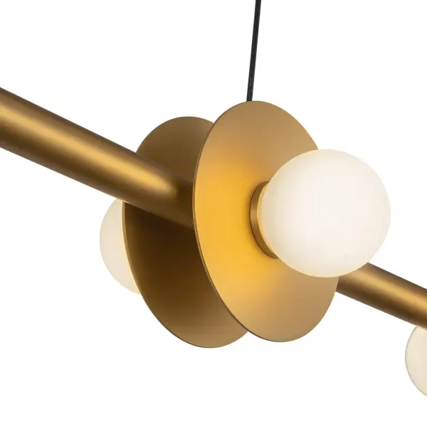 Elixir 48-Inch Linear Pendant in Matte Black - Image 7