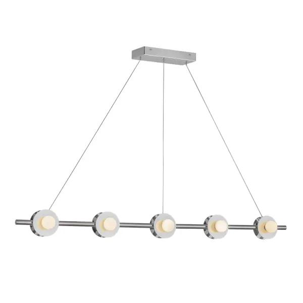 Elixir 48-Inch Linear Pendant in Matte Black - Image 9