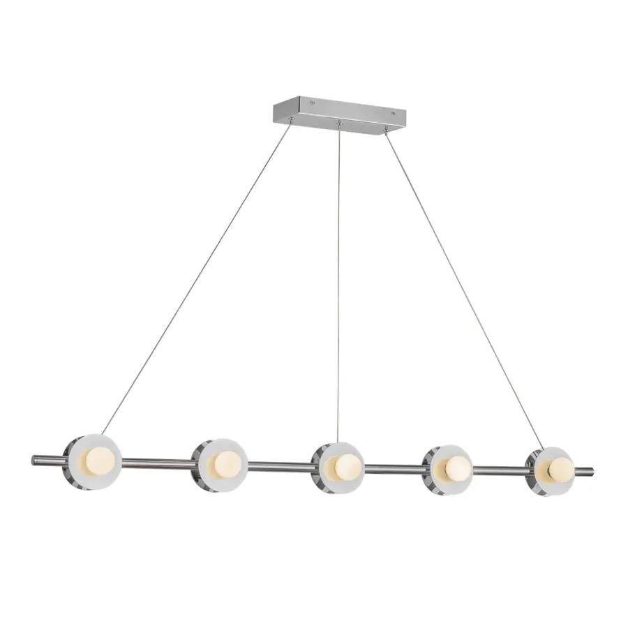 Elixir 48-Inch Linear Pendant in Matte Black - Image 9