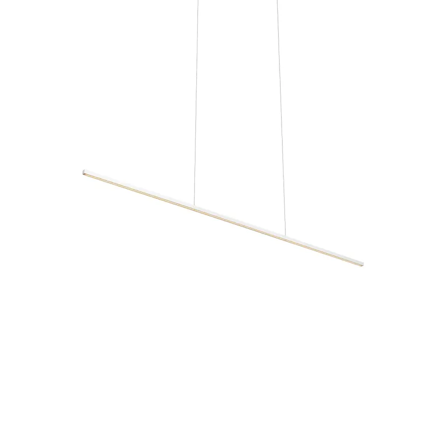 Vega Minor 48" Linear Pendant in Brushed Gold - Image 7