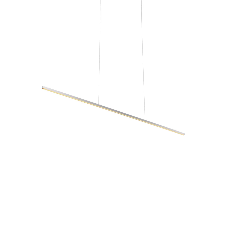 Vega Minor 48" Linear Pendant in Brushed Gold - Image 9