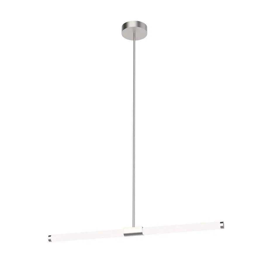 Akari 37-Inch Linear Pendant in Matte Black - Image 12