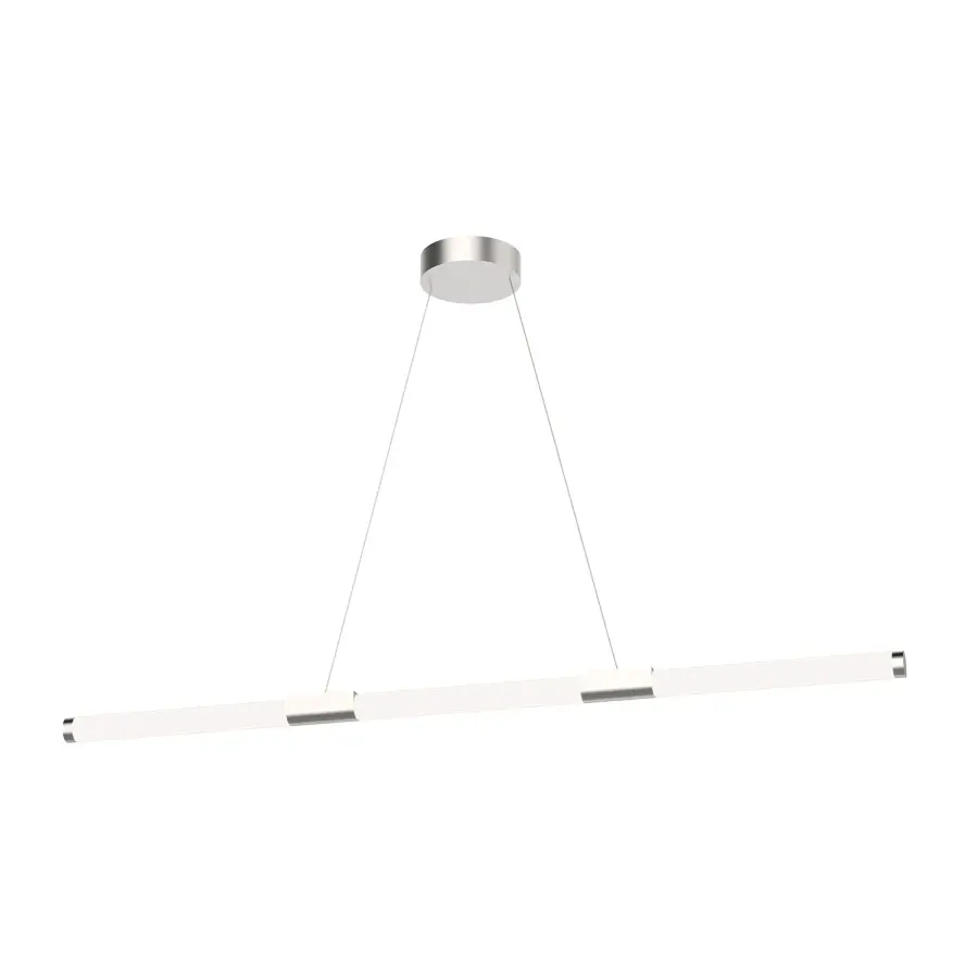 Akari 48-Inch Linear Pendant in Brushed Nickel - Image 4