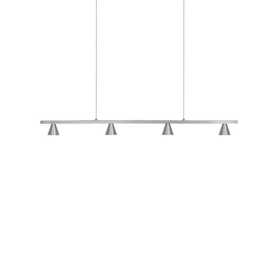 Dune 37-Inch Linear Pendant in Brushed Nickel - Image 1