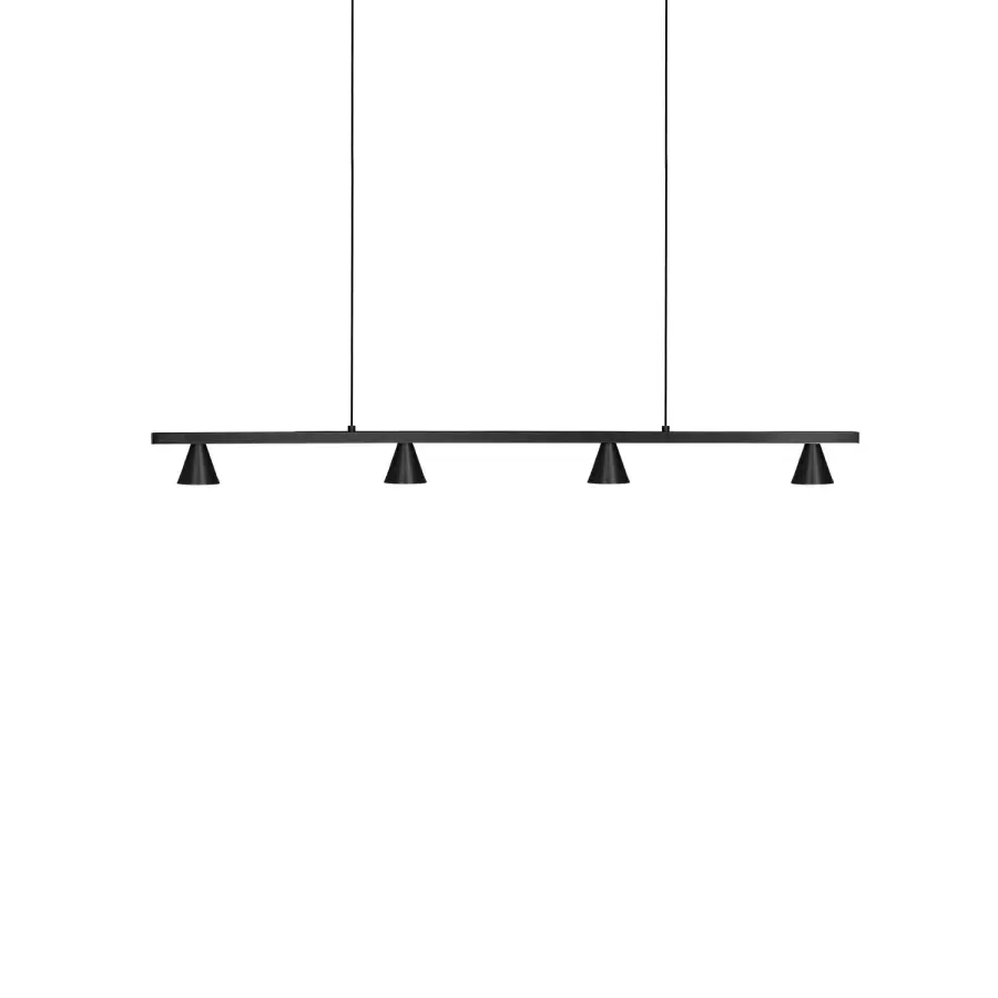 Dune 37-Inch Linear Pendant in Brushed Nickel - Image 6