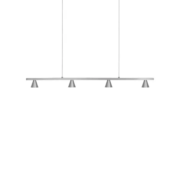 Dune 37-Inch Linear Pendant in Brushed Nickel - Image 8
