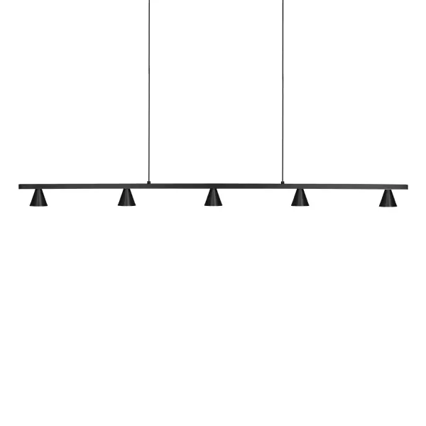 Dune 47-Inch Linear Pendant in Brushed Nickel - Image 10