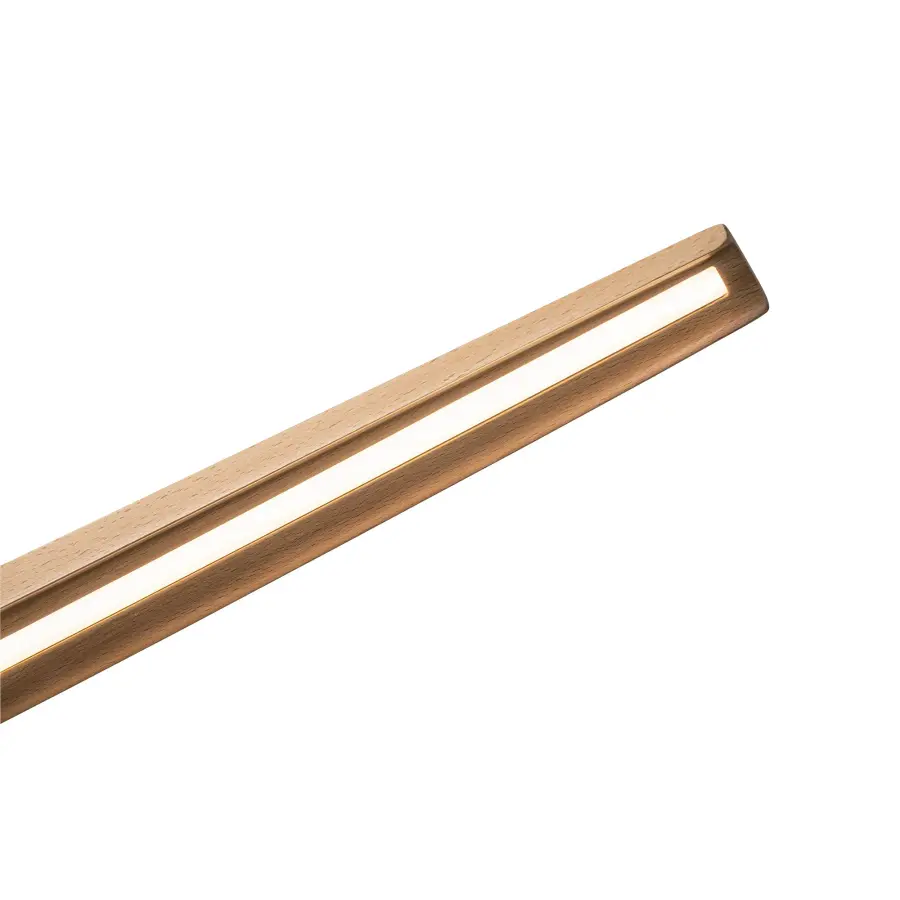 Dakota 47-Inch Linear Pendant in Beech Wood - Image 8