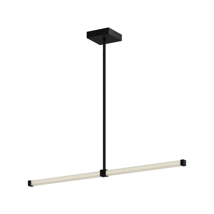 Blade 32-Inch Linear Pendant in Brushed Gold - Image 1
