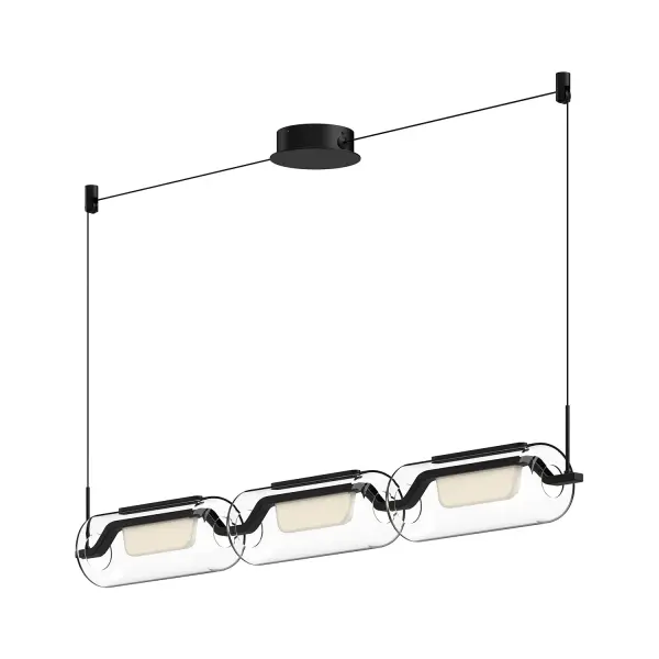 Hilo 43-Inch Linear Pendant in Brushed Gold - Image 6