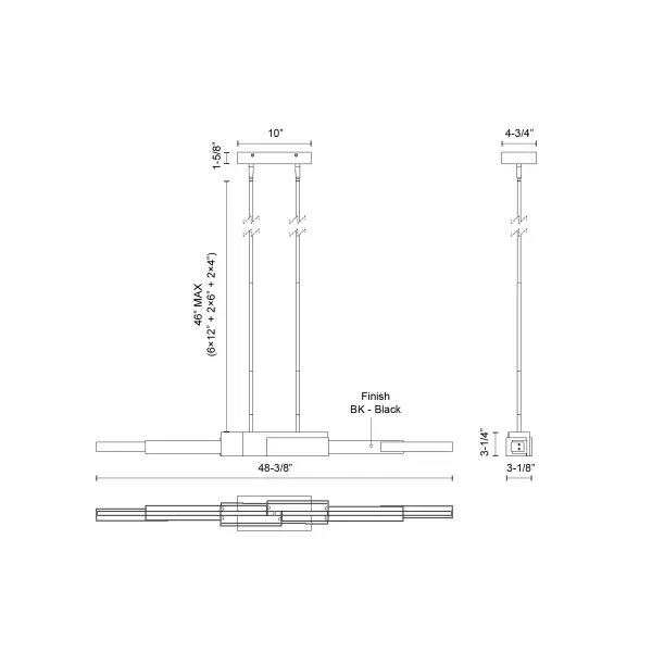 The Linear Pendants by Kalco - Image 4
