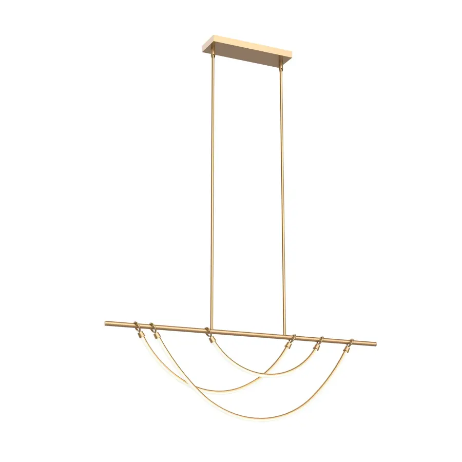 Aryas 48-Inch Linear Pendant in Urban Bronze - Image 10
