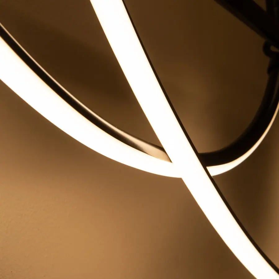 Aryas 60-Inch Linear Pendant in Vintage Brass - Image 11