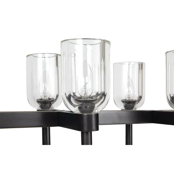 Lucian 52-Inch Linear Pendant in Polished Nickel with Alabaster - Image 16