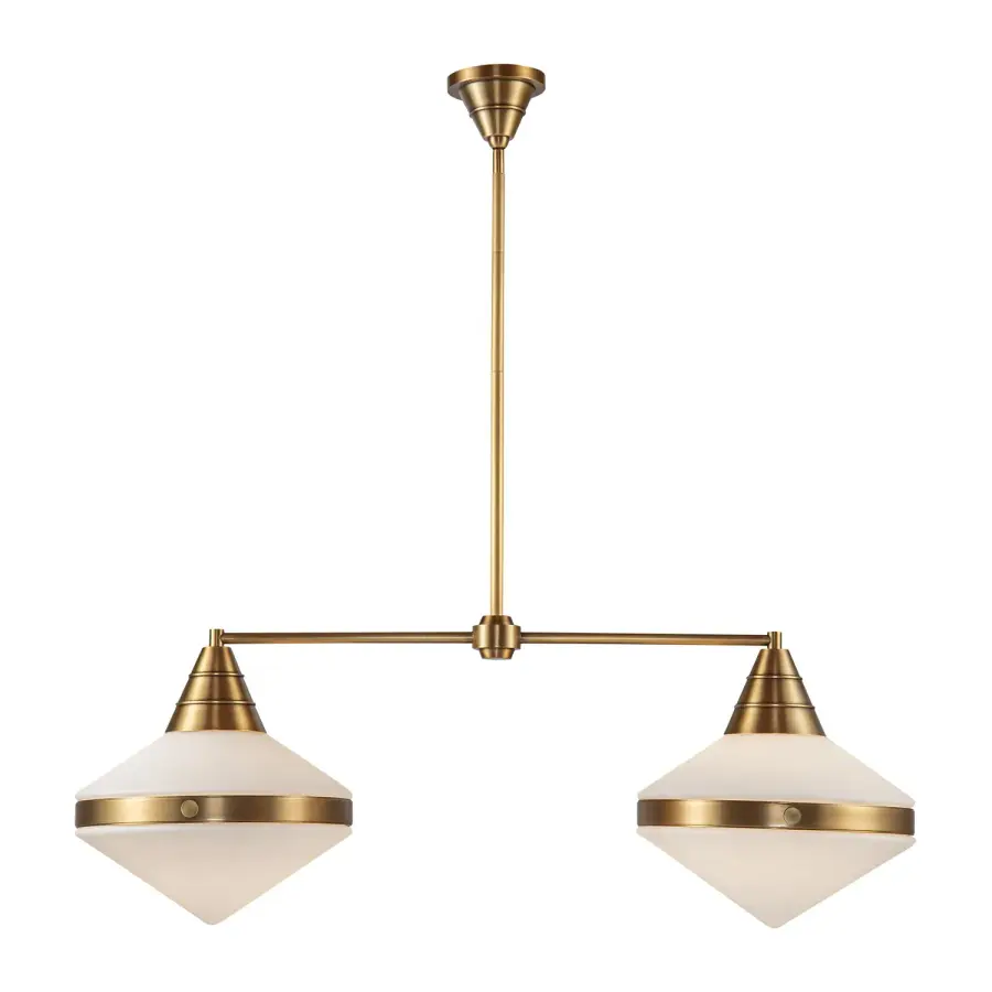 Willard 41-Inch Linear Pendant in Urban Bronze - Image 1