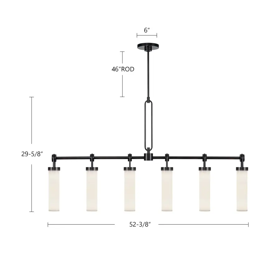 Wynwood 52-Inch Linear Pendant - Image 7
