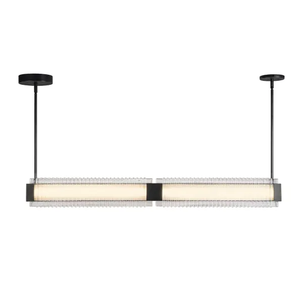 Alai 47-Inch Linear Pendant in Vintage Brass - Image 4