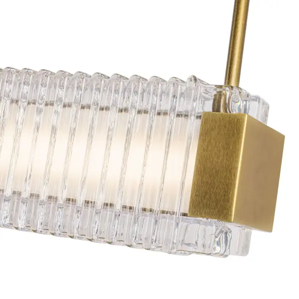 Alai 47-Inch Linear Pendant in Vintage Brass - Image 8