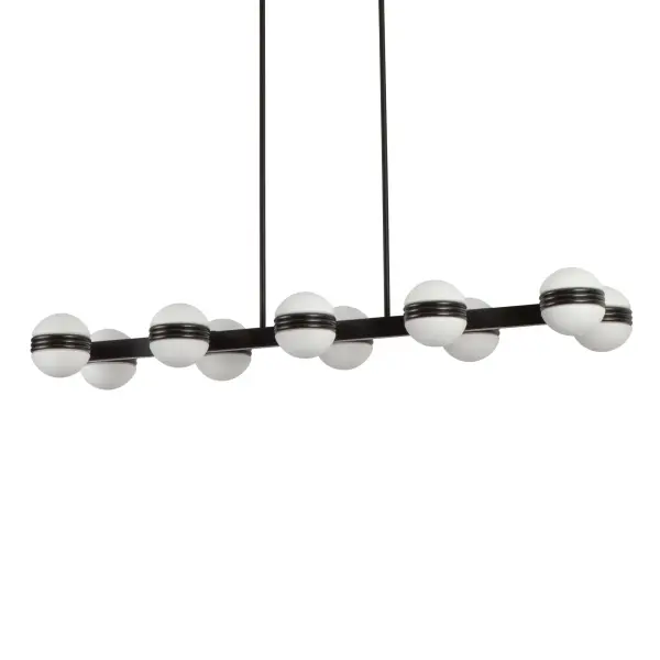 Selene 48-Inch Linear Pendant in Brushed Gold - Image 4