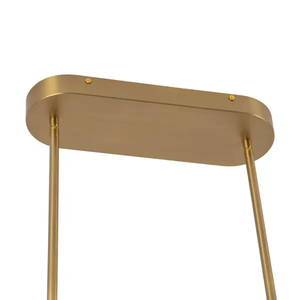Selene 48-Inch Linear Pendant in Brushed Gold - Image 6
