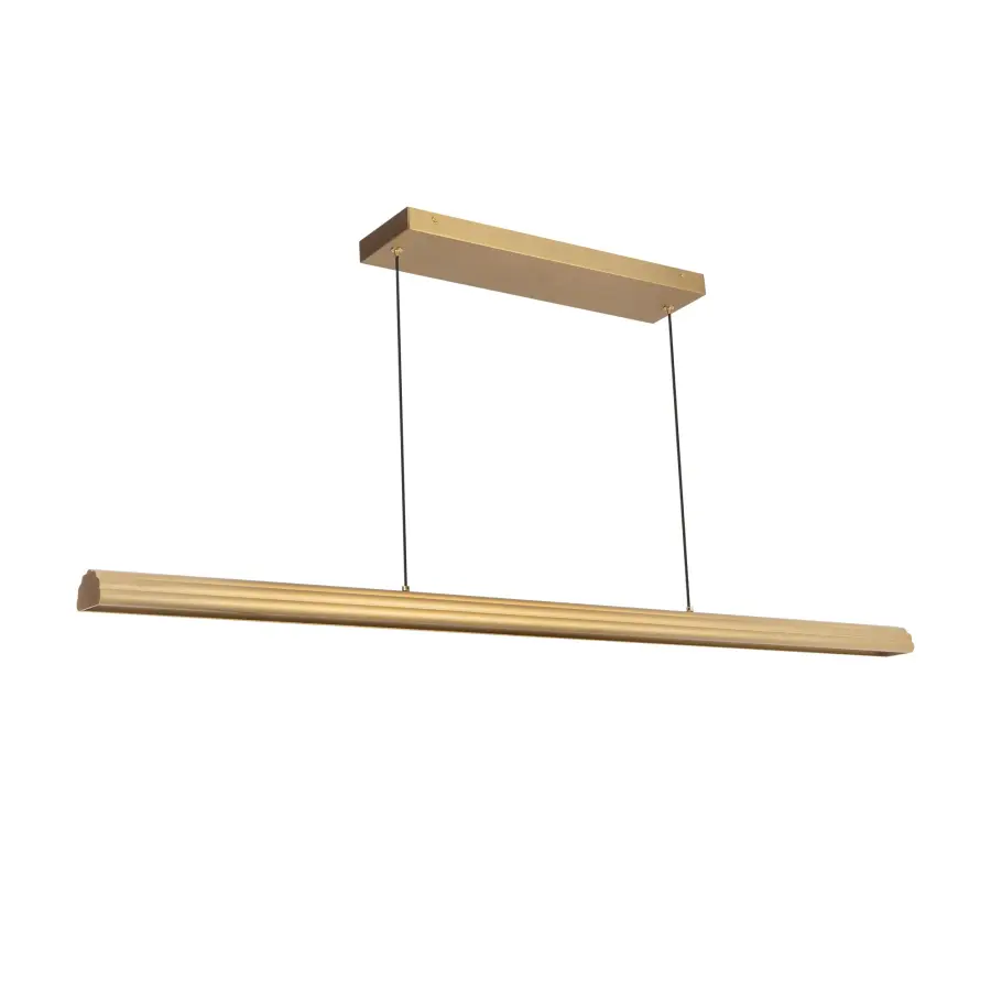 Dottie 48-Inch Linear Pendant in Walnut - Image 12