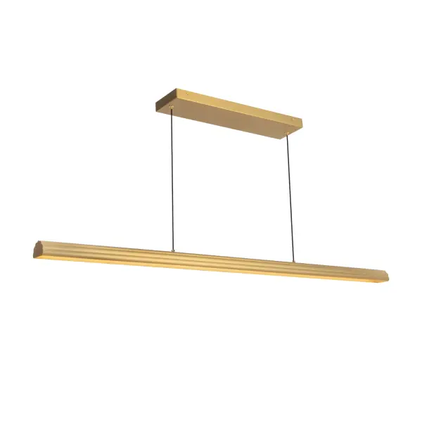 Dottie 48-Inch Linear Pendant in Walnut - Image 3