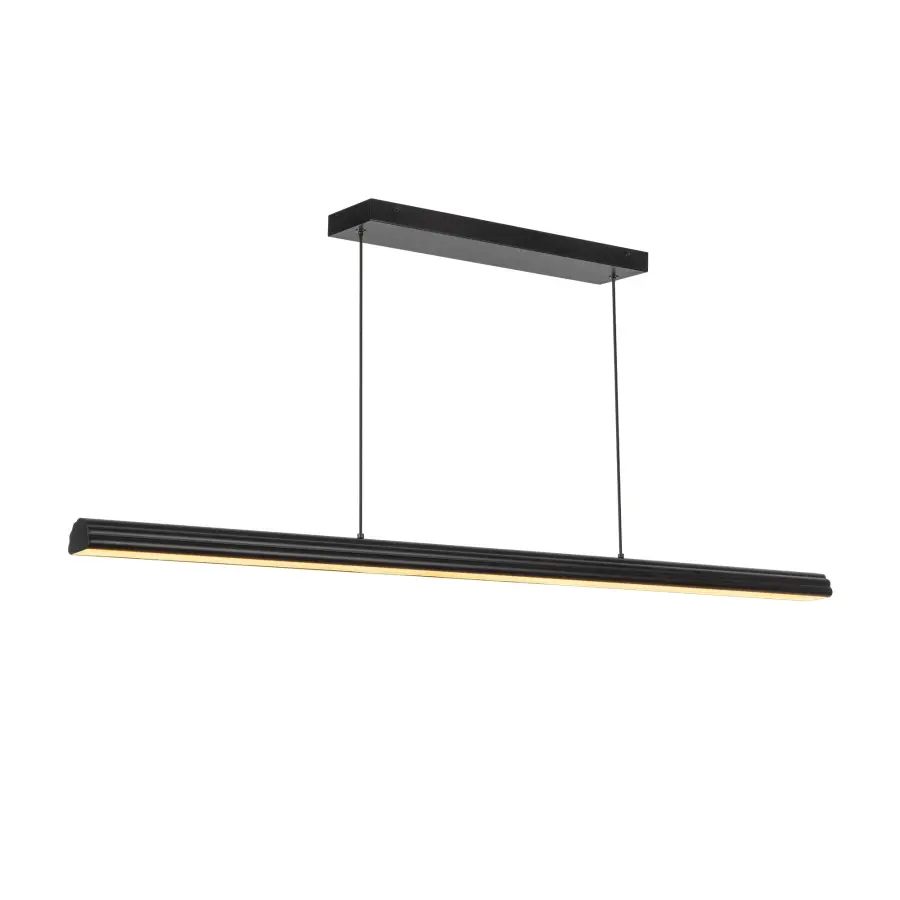 Dottie 48-Inch Linear Pendant in Walnut - Image 4