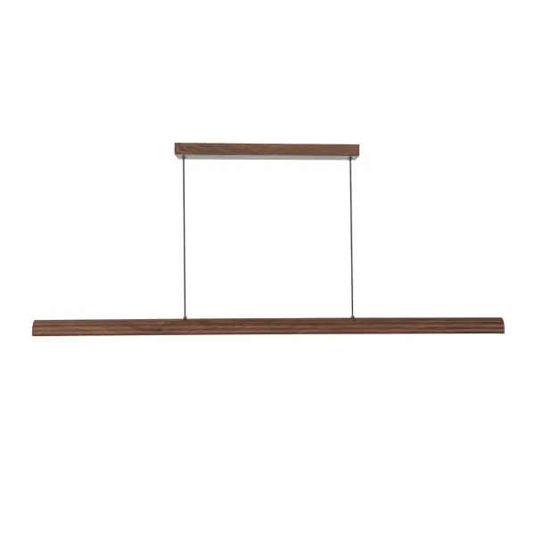 Dottie 48-Inch Linear Pendant in Walnut - Image 5