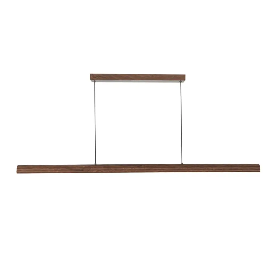 Dottie 48-Inch Linear Pendant in Walnut - Image 5